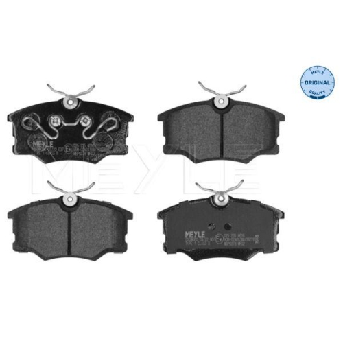 MEYLE Bremsbelagsatz, Scheibenbremse MEYLE-ORIGINAL: True to OE. 025 235 4616