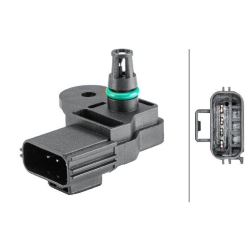 HELLA Sensor, Saugrohrdruck 6PP 009 400-531