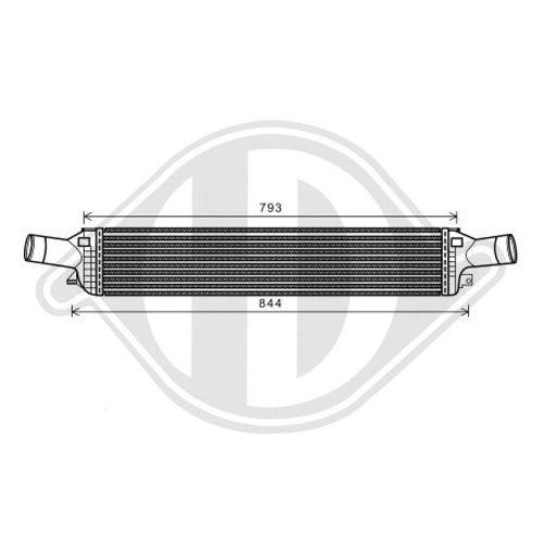 DIEDERICHS Ladeluftkühler DIEDERICHS Climate
