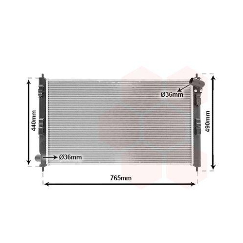 VAN WEZEL K&uuml;hler, Motork&uuml;hlung 32002207