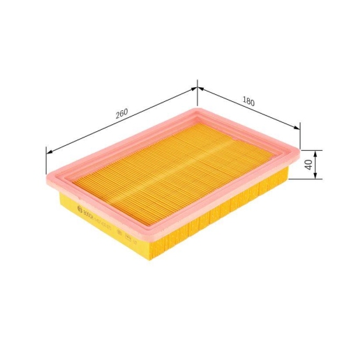 BOSCH Luftfilter 1 457 433 073