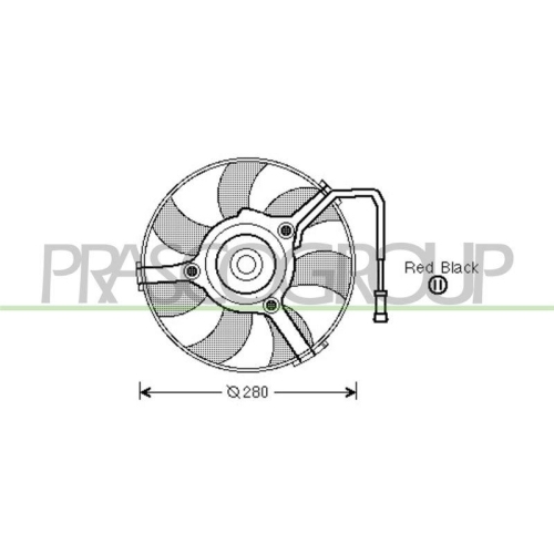 PRASCO L&uuml;fter, Motork&uuml;hlung PrascoSelection AD017F001