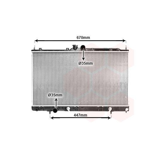 VAN WEZEL K&uuml;hler, Motork&uuml;hlung 32002214