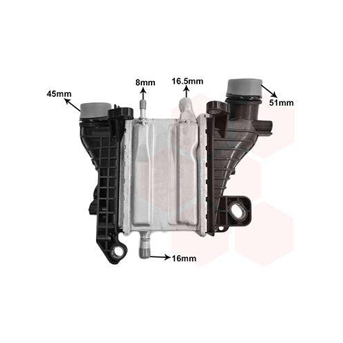 VAN WEZEL Ladeluftk&uuml;hler 15014701