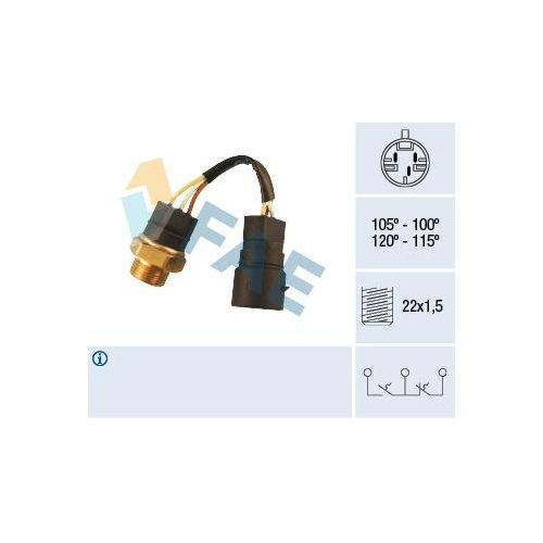 FAE Temperaturschalter, K&uuml;hlerl&uuml;fter 38220