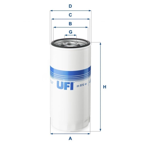 UFI &Ouml;lfilter 23.572.00