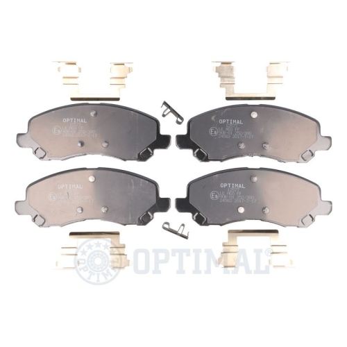 OPTIMAL Bremsbelagsatz, Scheibenbremse BP-12577