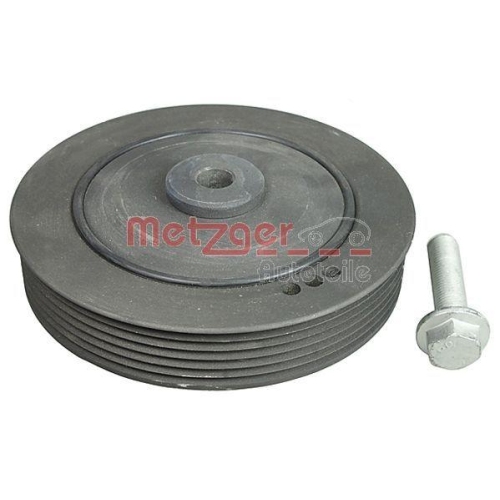 METZGER AUTOTEILE Riemenscheibe, Kurbelwelle COMPETENCE KIT 6400006