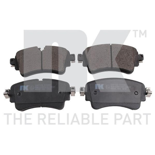 NK Bremsbelagsatz, Scheibenbremse 2247123