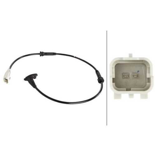 HELLA Sensor, Raddrehzahl 6PU 009 106-361