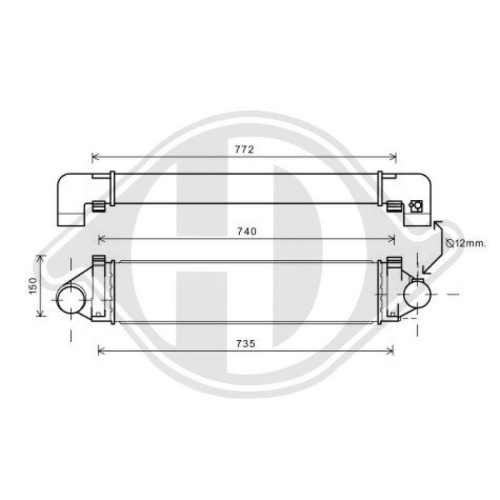 DIEDERICHS Ladeluftk&uuml;hler DIEDERICHS Climate