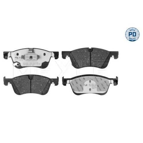 MEYLE Bremsbelagsatz, Scheibenbremse MEYLE-PD: Advanced performance and design. 025 265 9418/PD