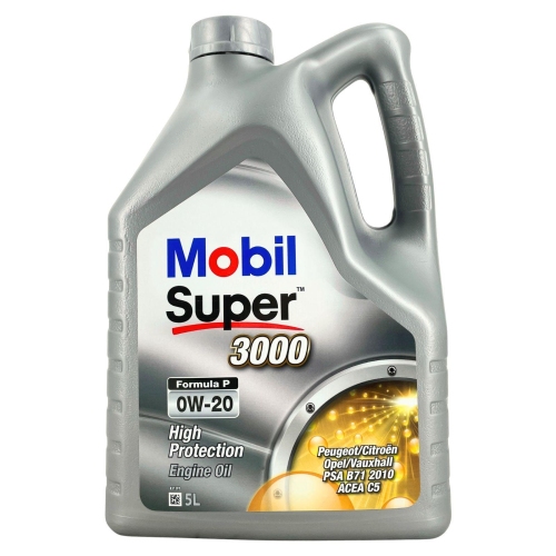 Motor&ouml;l Motoren&ouml;l Mobil Super 3000 Formula P 0W-20 5 Liter Kanister 157517