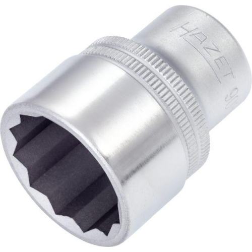 HAZET Steckschl&uuml;sseleinsatz 1/2 Zoll Vierkant au&szlig;en 6k SW 1 900AZ-1