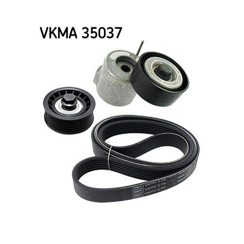SKF Keilrippenriemensatz VKMA 35037