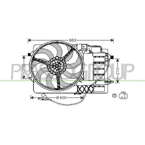 PRASCO L&uuml;fter, Motork&uuml;hlung PrascoSelection MN304F001
