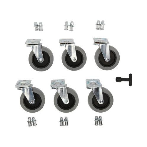 Ersatz-Rolle f&uuml;r Kunststoff-Werkstattliege, Durchmesser 75 mm KS TOOLS 500.8091