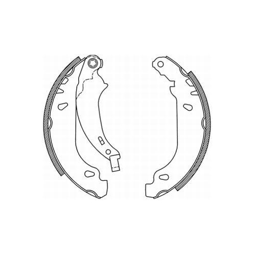 ABE Bremsbackensatz C0P019ABE