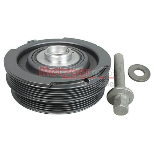 METZGER AUTOTEILE Riemenscheibe, Kurbelwelle COMPETENCE KIT 6400027