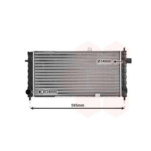 VAN WEZEL K&uuml;hler, Motork&uuml;hlung 37002054