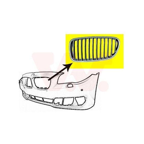VAN WEZEL K&uuml;hlergitter 0619511