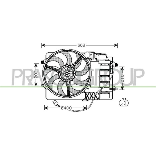 PRASCO L&uuml;fter, Motork&uuml;hlung PrascoSelection MN304F002