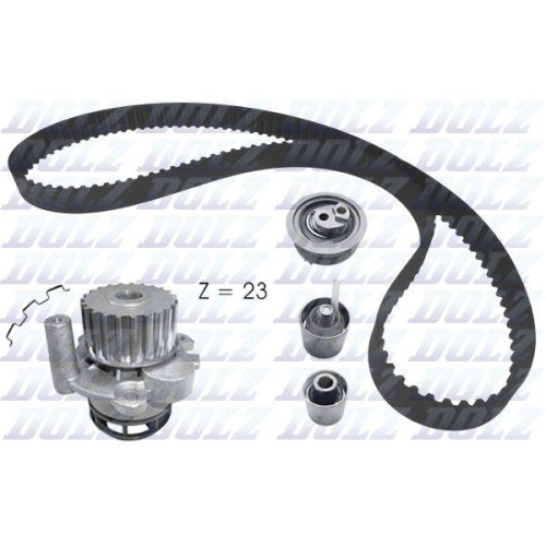 DOLZ Wasserpumpe + Zahnriemensatz KD165
