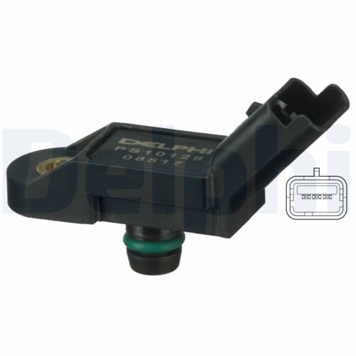 DELPHI Sensor, Saugrohrdruck PS10129