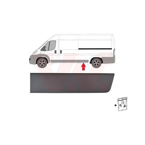 VAN WEZEL Zier-/Schutzleiste, Seitenwand 4064415