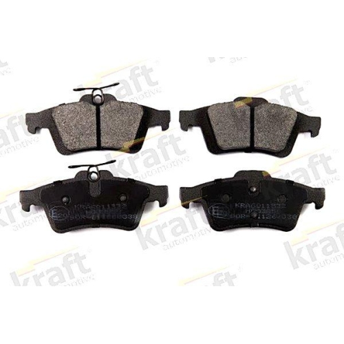 KRAFT Automotive Bremsbelagsatz, Scheibenbremse 6011532