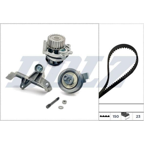 DOLZ Wasserpumpe + Zahnriemensatz KD168