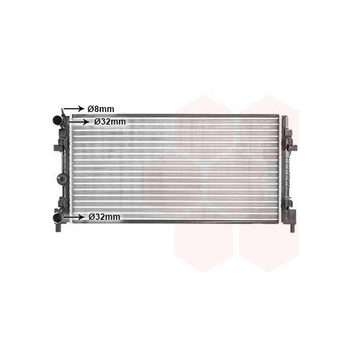 VAN WEZEL K&uuml;hler, Motork&uuml;hlung 58012728