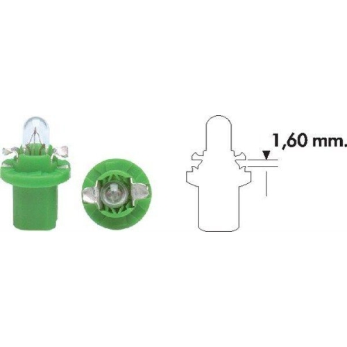 MAGNETI MARELLI Gl&uuml;hlampe STANDARD 002051100000