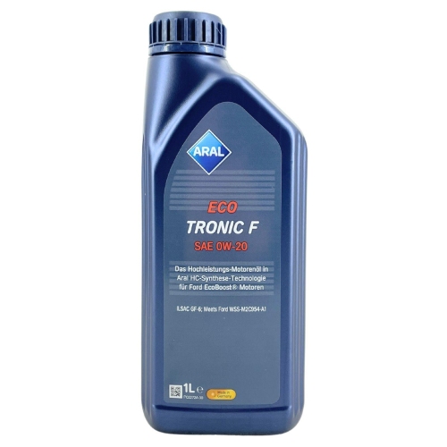 Aral Motor&ouml;l Motoren&ouml;l EcoTronic F 0W-20 - 1 Liter Flasche 15FF63