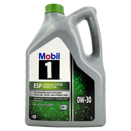 Motor&ouml;l Mobil 1 ESP 0W-30 MB 229.31/51/52 VW 504/507.00 Porsche 5 Liter 157749