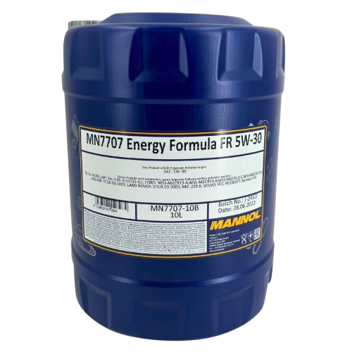 Motor&ouml;l Motoren&ouml;l Mannol Energy Formula FR 5W-30 10 Liter Kanister MN7707-10