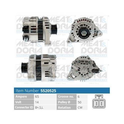 MEAT & DORIA Generator 5520525