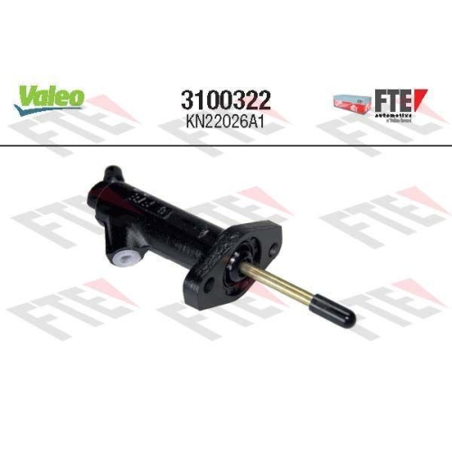 VALEO Nehmerzylinder, Kupplung FTE CLUTCH ACTUATION 3100322