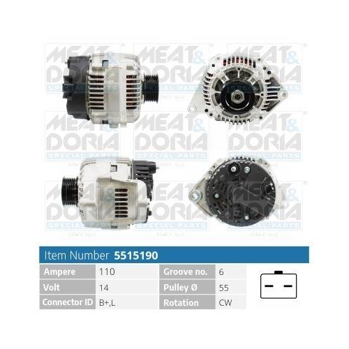 MEAT & DORIA Generator 5515190