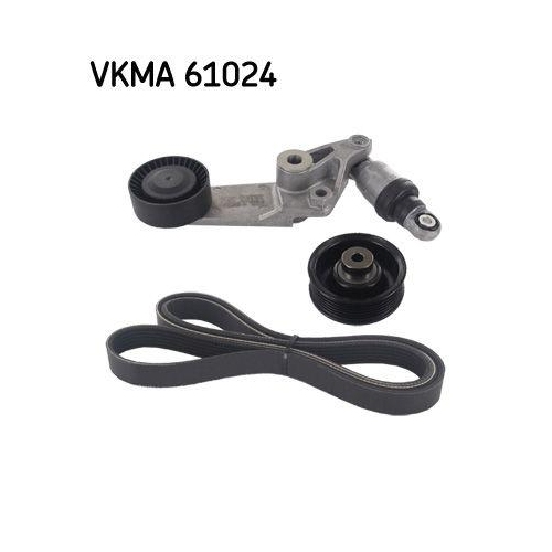 SKF Keilrippenriemensatz VKMA 61024