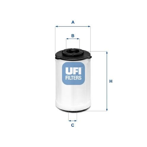 UFI Kraftstofffilter 26.H2O.03