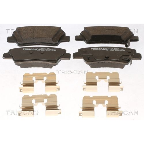 TRISCAN Bremsbelagsatz, Scheibenbremse 8110 43063