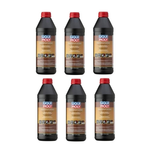 6x Liqui Moly Zentralhydraulik&ouml;l 1 Liter Set Satz - Art-Nr. 1127 - 6 Liter