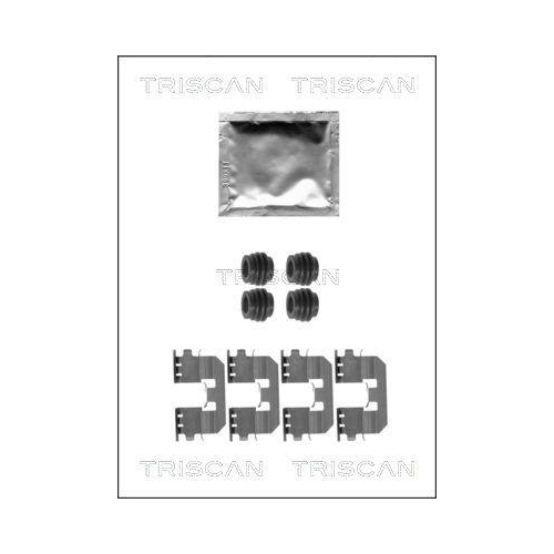 TRISCAN Zubeh&ouml;rsatz, Scheibenbremsbelag 8105 401619