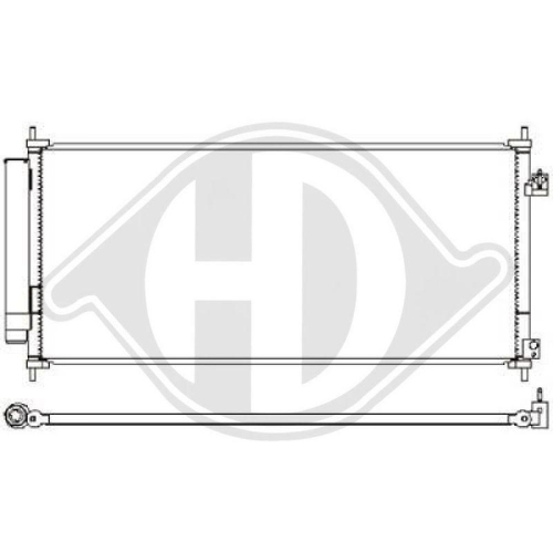 DIEDERICHS Kondensator, Klimaanlage DIEDERICHS Climate