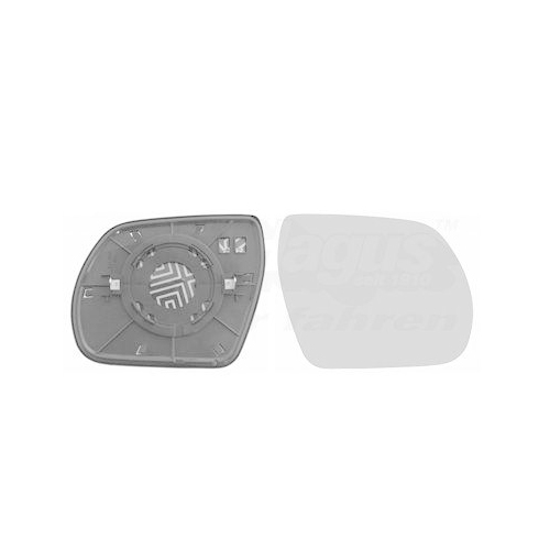 VAN WEZEL Spiegelglas, Au&szlig;enspiegel * HAGUS * 8268838