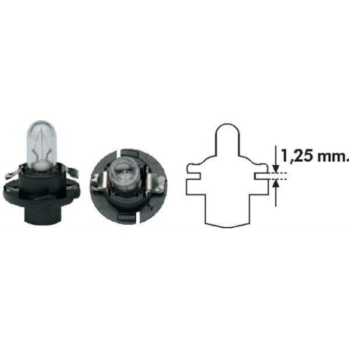 MAGNETI MARELLI Gl&uuml;hlampe STANDARD 002053000000