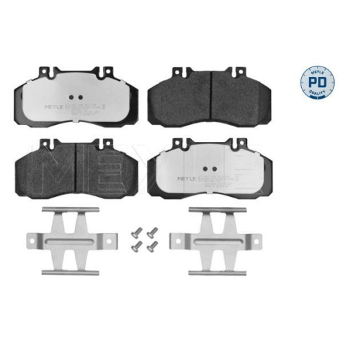 MEYLE Bremsbelagsatz, Scheibenbremse MEYLE-PD: Advanced performance and design. 025 298 3521/PD