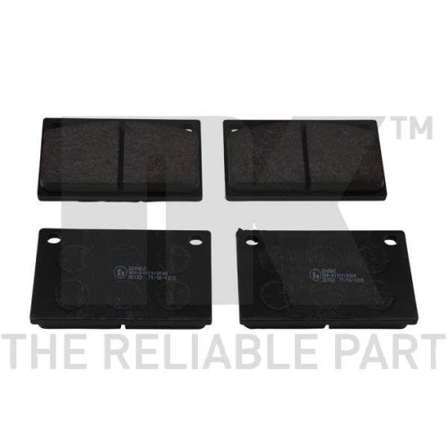 NK Bremsbelagsatz, Scheibenbremse 224802