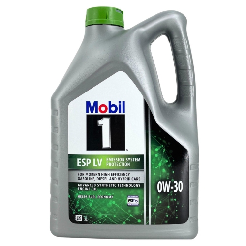 Motor&ouml;l Mobil 1 ESP LV 0W-30 Volvo MB 229.61 MB 227.61 API SN 5 Liter 157779